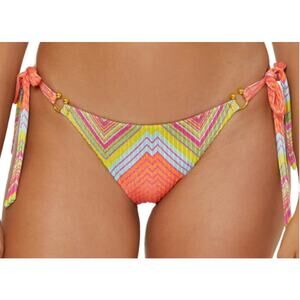 New Becca Swim Tie Side Bottom‎ Swimsuit Size Small RETAIL for $78